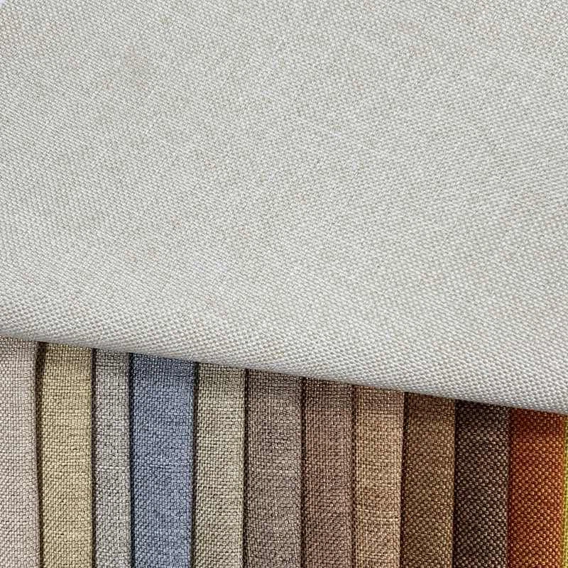 Blackout linen curtain fabric (2)