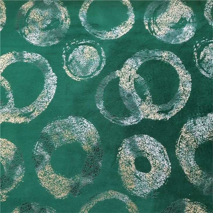 Bronzing Upholstery Sofa Fabric