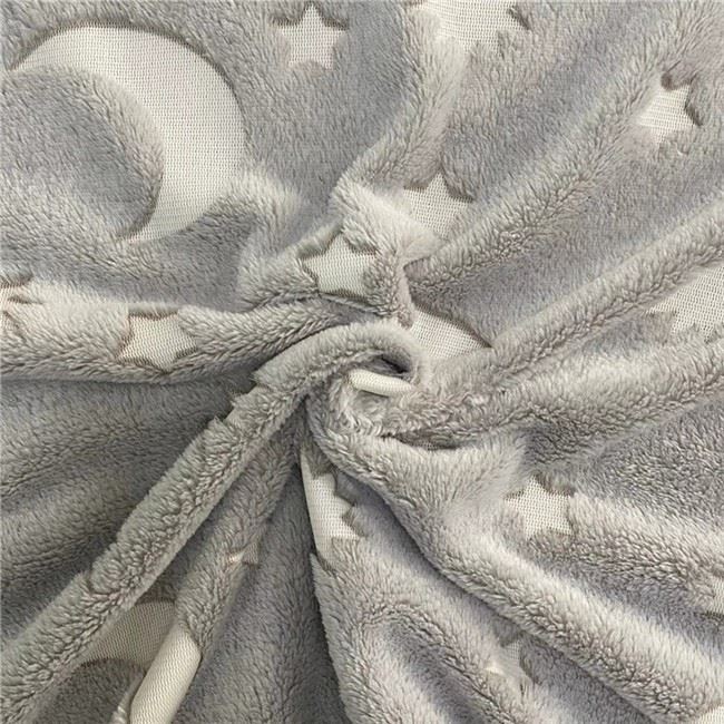 Printed Flannel Fleece For Throw
