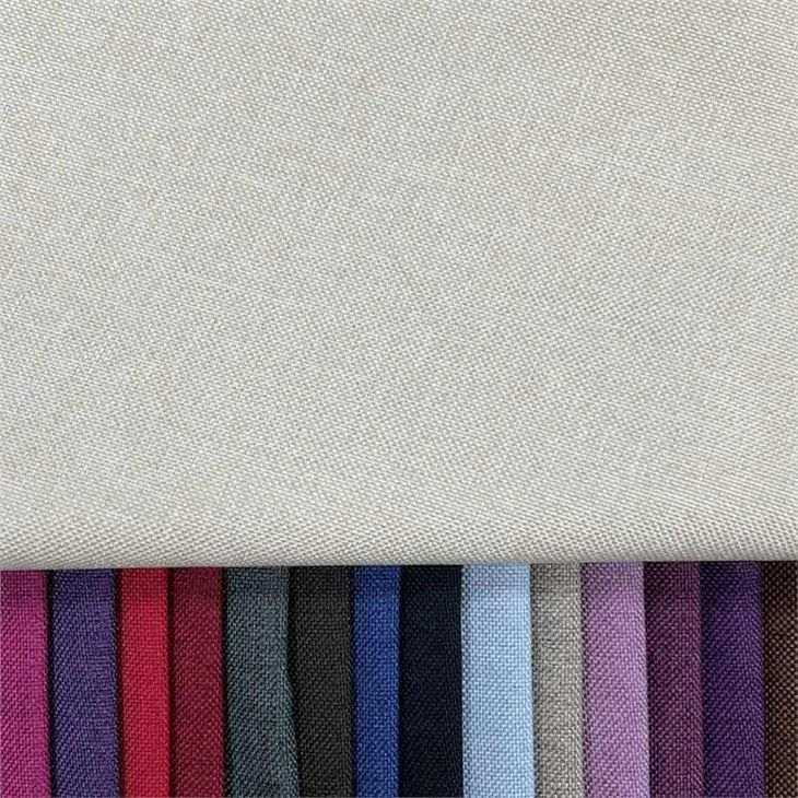 100% Blackout Linen Fabric