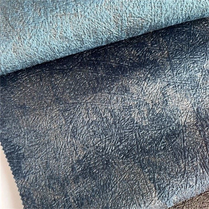 Gold Foil Velvet Fabric